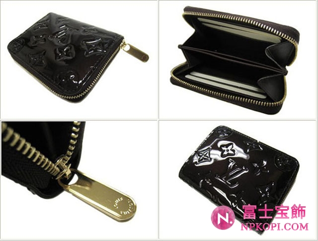 (LOUIS VUITTON)ルイヴィトン コピー財布 ヴェルニ財布 ジッピーコインパース M93607
